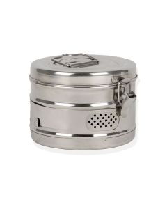 Drum cilindrico per sterilizzazione diametro 150 x h 100 mm Gima