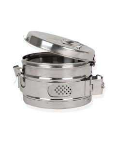 Drum cilindrico per sterilizzazione diametro 150 x h 100 mm Gima