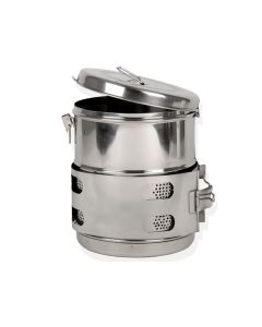 Drum cilindrico per sterilizzazione diametro 190 x h 240 mm Gima