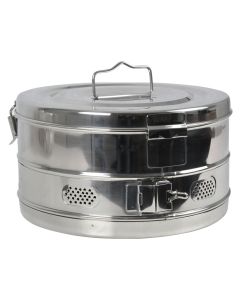 Drum cilindrico per sterilizzazione diametro 290x h 160 mm Gima