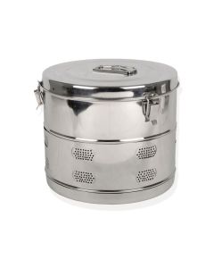 Drum cilindrico per sterilizzazione diametro 290x h 240 mm Gima