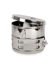 Drum cilindrico per sterilizzazione diametro 290x h 240 mm Gima