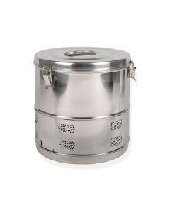 Drum cilindrico per sterilizzazione diametro 290 x h 290 mm Gima
