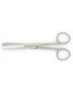 FORBICE RETTA punte smusse in acciaio inox misura 14,5 cm 