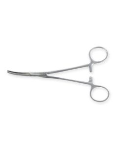 PINZA KELLY CURVA CHIRURGICA in acciaio inox misura 14 cm