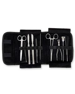 TROUSSE FERRI CLASSICA in nylon kit composto da 10 ferri chirurgici