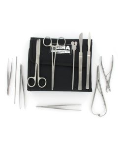TROUSSE FERRI SUPREMA in nylon kit composto da 11 ferri chirurgici