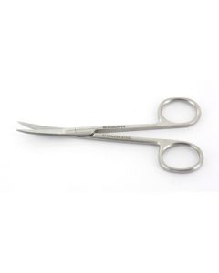 Forbicine iris delicat-Forbici curve in acciaio-11 cm-Gima