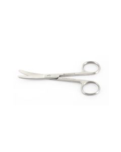 FORBICI CURVE punte smusse in acciaio inox misura 11,5 cm