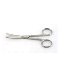 FORBICI CURVE punte smusse in acciaio inox misura 16 cm