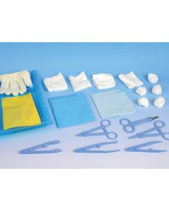 KIT SUTURA 1 completo per interventi di precisione sterile 