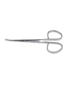 FORBICI CHIRURGICHE PER SUTURA RIBBON curve in acciaio inox misura 12 cm