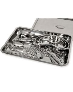 SET FERRI PER PARTO kit composto da 25 pezzi in acciaio inox 