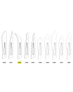 LAME GIMA CARBONIO No. 12 STERILI conf. 100 pezzi