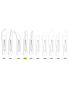 LAME GIMA CARBONIO No. 15 STERILI conf. 100 pezzi