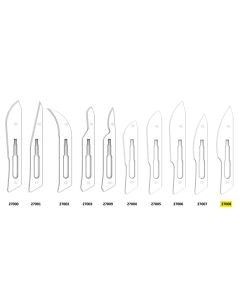 LAME GIMA CARBONIO No. 24 STERILI conf. 100 pezzi