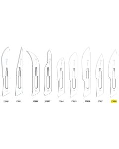 LAME GIMA INOX N. 24 STERILI conf. 100 pezzi