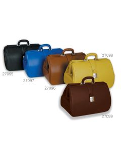 BORSA "KANSAS" SKAY - borsa per medico in pelle ocra