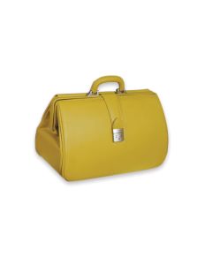 BORSA "KANSAS" SKAY - borsa per medico in pelle ocra