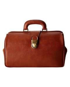 BORSA "TEXAS SKAY" - borsa per medico in pelle color cognac