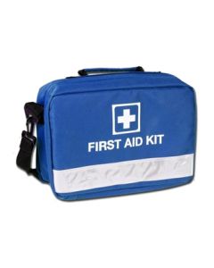 Borsa primo soccorso blu a tracolla-Borsa first aid vuota-Gima