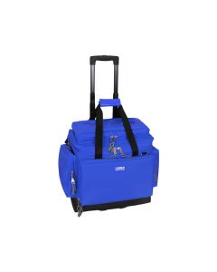 BORSA SMART CON TROLLEY GIMA - borsa per medicazione media colore blu