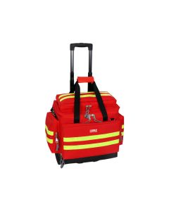 BORSA SMART GIMA CON TROLLEY misura media colore rosso