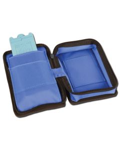 MINI DIABETIC BAG GIMA - borsa per il trasporto di medicinali in nylon blu 