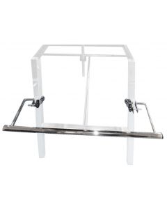 Supporto reggi rotolo lenzuolini monouso in acciaio-Gima