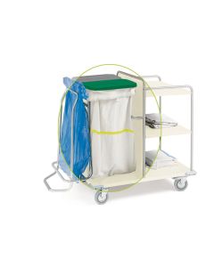 SACCA PER CARRELLI lavabile con banda gialla