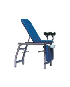 LETTINO GINECOLOGICO A 3 SEZIONI blu