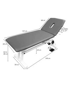 LETTINO ELETTRICO PER TRATTAMENTI verde