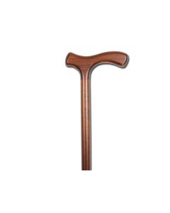 BASTONE IN LEGNO con manico a "T" 