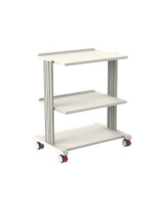 CARRELLO SMART 2 ripiani 60x42 cm con base 