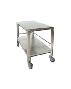 TAVOLO STRUMENTARIO - 2 ripiani 