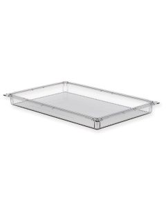 CASSETTO ISO PLASTICA TRASPARENTE 600x400x50 mm chiuso