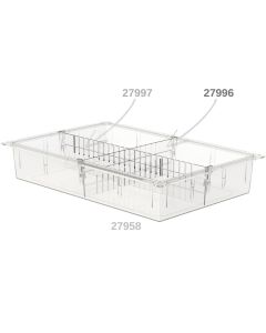 DIVISORIO 400x100 mm per cassetti ISO