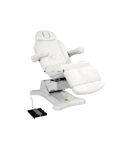 POLTRONA ELETTRICA NEFERTITI 3 motori bianca 