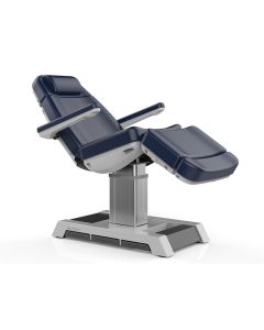 POLTRONA SABA elettrica 4 motori blu scuro 