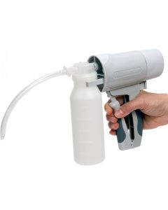 Aspiratore manuale con vaso 250 ml-2 cannule per adulti 17 cm-Gima