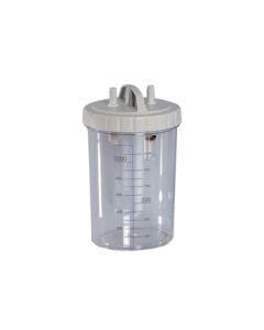 Ricambio per aspiratori- Vaso con coperchio-1 lt-Gima