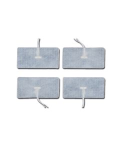 Elettrodi rettangolari con cavo 10 cm attacco femmina-Gima