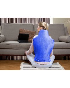 TERMOFORO CON COPERTURA colore grigio/celeste 