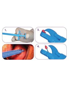 Pinza biopsia sterile GYN&PUSH 21,5 cm-Gima