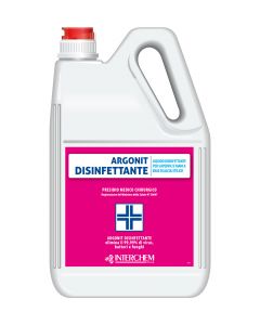 INTERCHEM ARGONIT DISINFETTANTE disinfettante alcolico per superfici e mani 5 litri