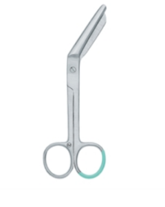 FORBICI PER EPISIOTOMIA BRAUN-STADLER MONOUSO STERILI misura 14,5 cm conf. 25 pezzi