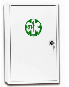 PVS Cassetta/armadietto pronto soccorso in metallo allegato 1 completa