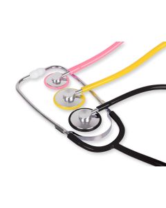 FONENDO IN ALLUMINIO MODELLO TRAD PEDIATRICO GIMA colore rosa