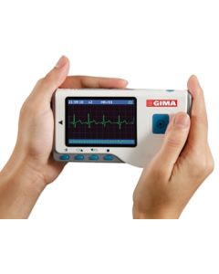 Ecg palmare Cardio B Gima-Elettrocardiografo Gima ad uso medico e domestico