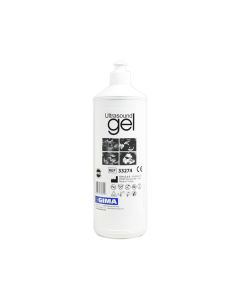 GEL ULTRASUONI BLU GIMA - bottiglia 1 litro conf. 18 bottiglie